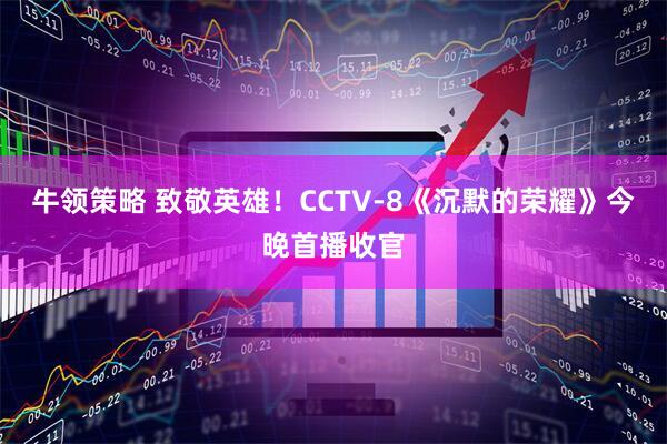 牛领策略 致敬英雄!CCTV-8《沉默的荣耀》今晚首播收官