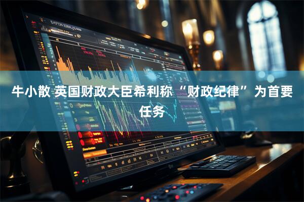 牛小散 英国财政大臣希利称 “财政纪律” 为首要任务